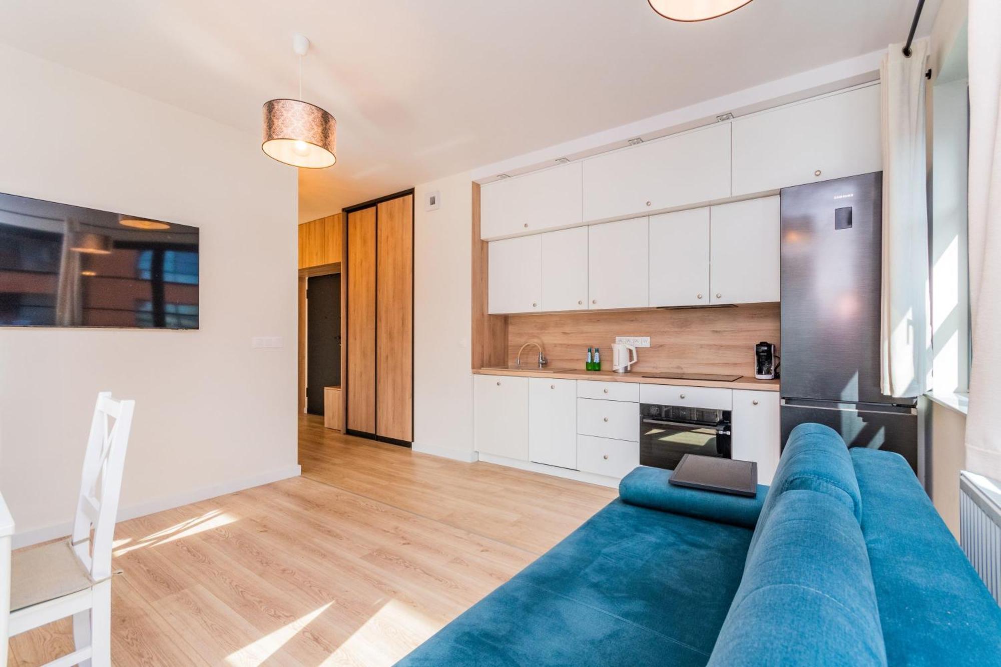 Grand Apartments - Doki Living & Foodhall Gdańsk Kültér fotó